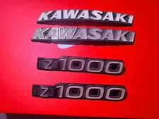 Kawasaki Z 1000 A1 A2 1977 1978 Genuine Tank And Side Coat of Arms