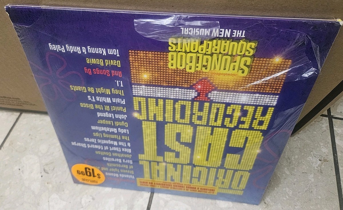 NEW Spongebob Squarepants The Musical Original Cast