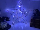 Large Light Up Star Christmas Decoration Static Flashing Battery Operated