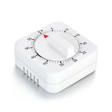 Mechanical Timer Game Count Down Counter 1Hr/60Min Alarm Kitchen Cooking Tool G