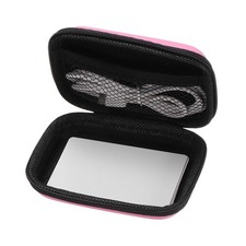 Protective Travel Case, Pink Rectangle Small Hard EVA Case