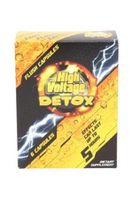 High Voltage Detox Flush Capsules   6 Count