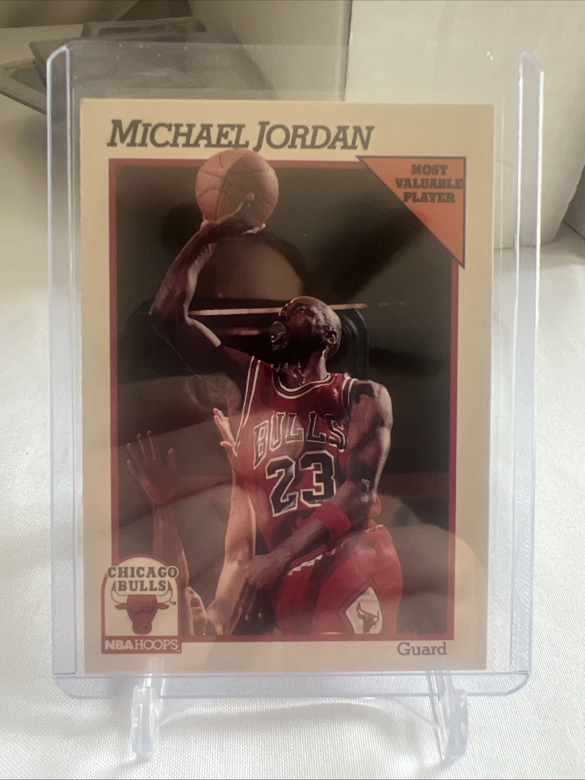 1991-92 NBA Hoops Michael Jordan #30 HOF