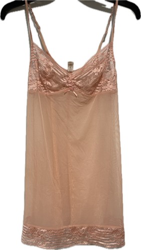 La Perla MELIZIA Babydoll Sleep Dress Peach Size 3 Medium - Picture 1 of 12