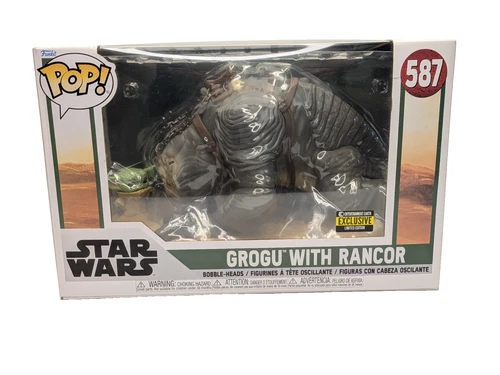 Grogu With Rancor  Funko POP! # 587 Star Wars The Book Of Boba Fett -