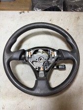 2000-2005 Toyota Celica Gt Mtsteering Wheel Black Fa22 Leather 45100-2b690