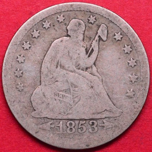 1853-O Seated Liberty Quarter — photo from another recent sale