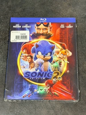 SONIC 2 LE FILM BLURAY + SLIPCASE JIM CARREY JAMES MARSDEN IDRIS ELBA NEUF - Photo 1/2