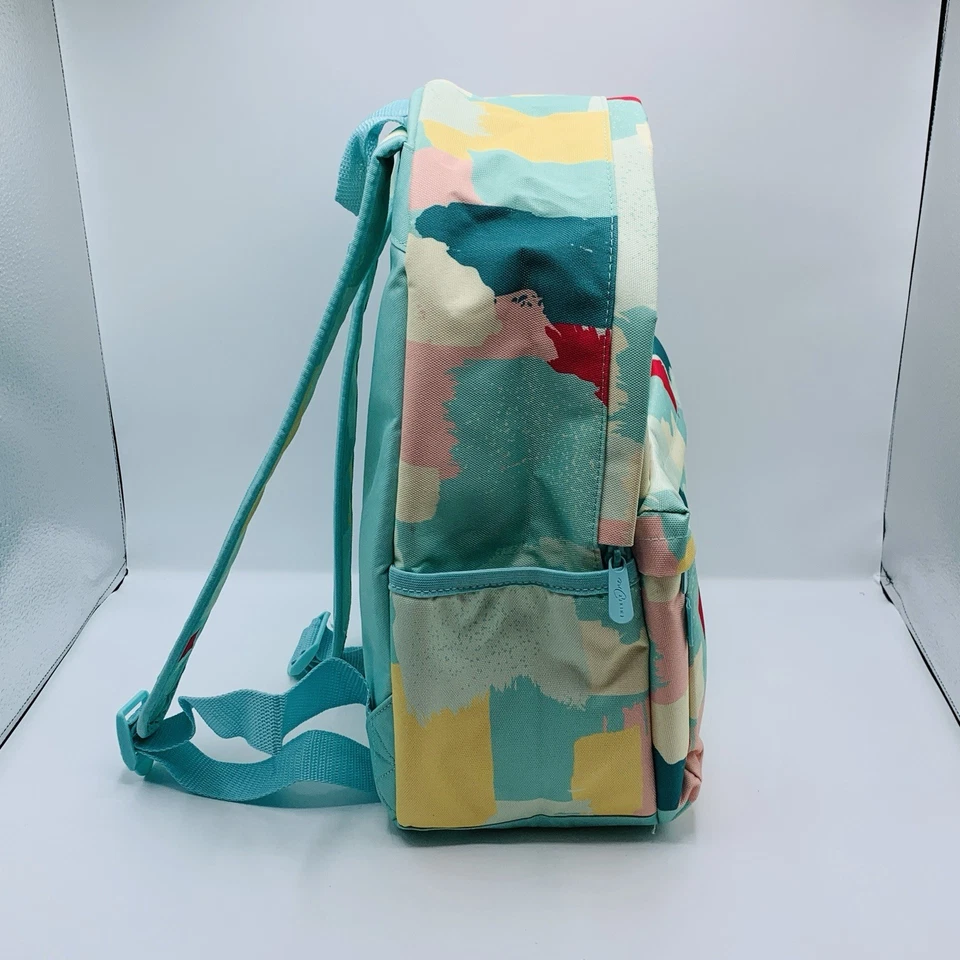 Mochila Escolar Treinta y Una Rayas Pintadas Abstracta Moderna Clásica 15 x 13 x 6" Foto 4 de 4