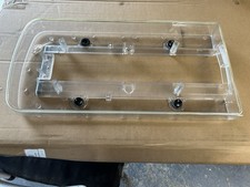 Pair Federal Signal Legend Lightbar Clear End Bases 2