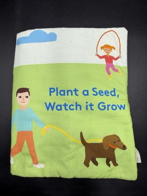 Lovevery Plant A Seed, Watch It Grow weiches Plüschtier Buch Explorer Spielset