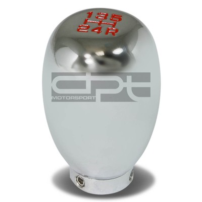 JDM TYPE R STYLE MANUAL TRANSMISSION 5-SPEED+REVERSE GEAR BOX CHROME SHIFT KNOB