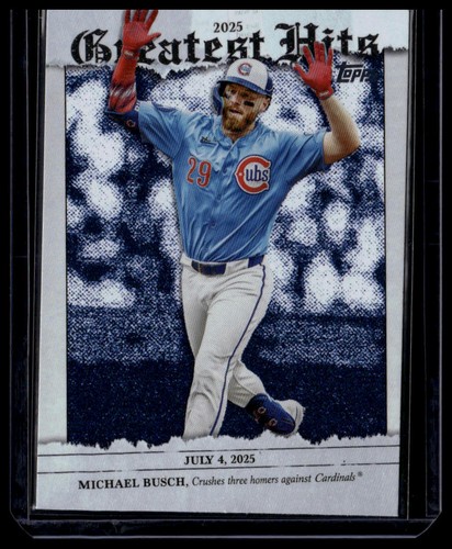 2026 Topps Series 1 Michael Busch Base (RAW)