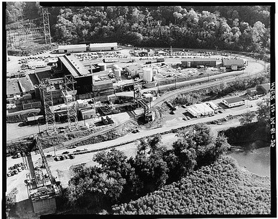 Photo:Shippingport PA Atomic Power Station Aerial View 1950s Nuclear Plant