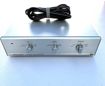 Archer Amplified Video Selector RF Coax Switcher Model 15-1264