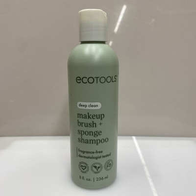 EcoTools Makeup Brush + Sponge Shampoo, Remove 1 Count (Pack of 1), Green 