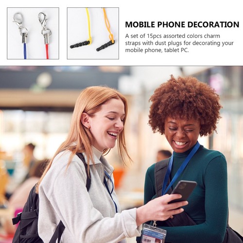 15 Pcs Mobilfunkanhängerseil Für Schmuck Geldbörsenanhänger Handtaschen - 第 5/12 張圖片