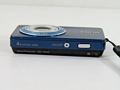 Sony Cyber-Shot DSC-W350 14.1MP Compact Digital Camera Blue | eBay