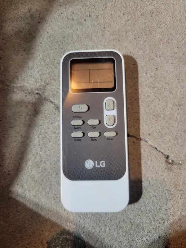 L.G. Air Conditioner Remote