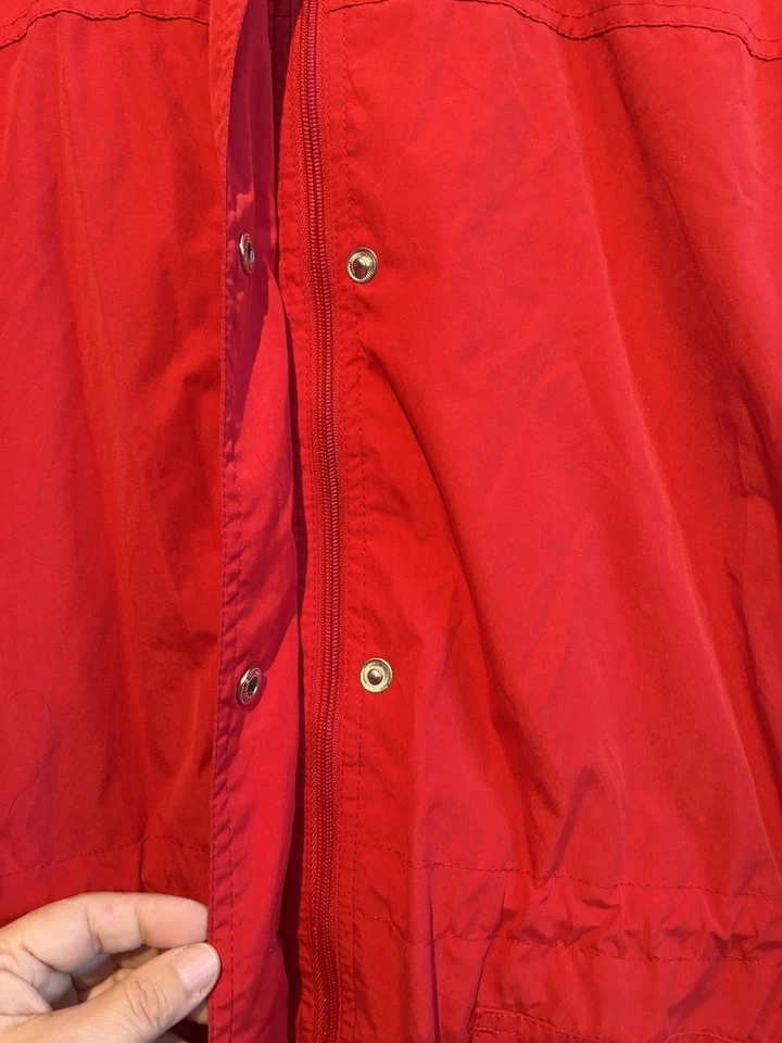 Cherokee Brand Red Water Resistant Hooded Jacket Women’s 1X Y2K - Image 4 of 4