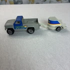 Vintage Tonka State Fair Bound Truck With Live Stock Horse Trailer