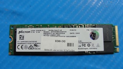 HP 450 G6 Micron 256GB M.2 NVMe SSD Solid State Drive MTFDHBA256TCK-1AS1AABHA