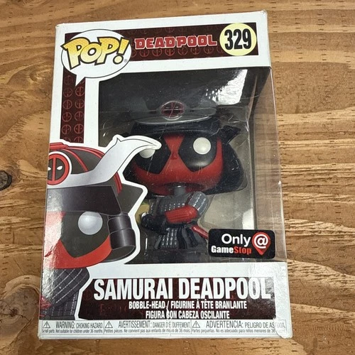 Funko Pop Vinyl: Marvel - Samurai Deadpool - GameStop (GS) (Exclusive) #329