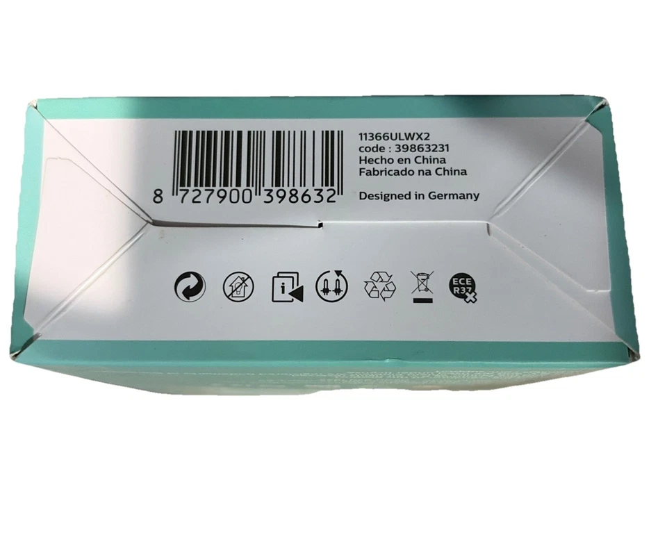 Philips Ultinon LED H8 H11 H16 12V 6200k Pure White LED Auto Fog Lamps  - Image 4 of 4