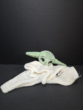 Childs Baby Yoda Plush Star Wars Security Blanket