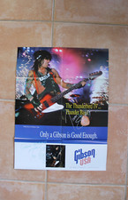 Nikki Sixx Signed Motley Crue Gibson Bass Guitar Poster Autographed The Dirt