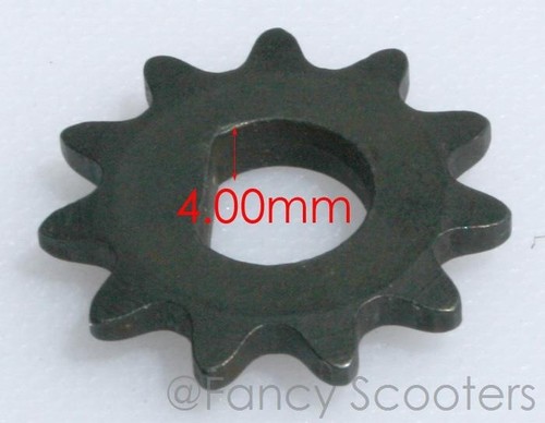 Drive Sprocket 25H x 11 Teeth Single D, e-scooter (ID=10mm) - Picture 2 of 6