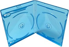 Double Disc 2-CD Standard Holder Cases Compatible For Blue-Ray Replacement Case