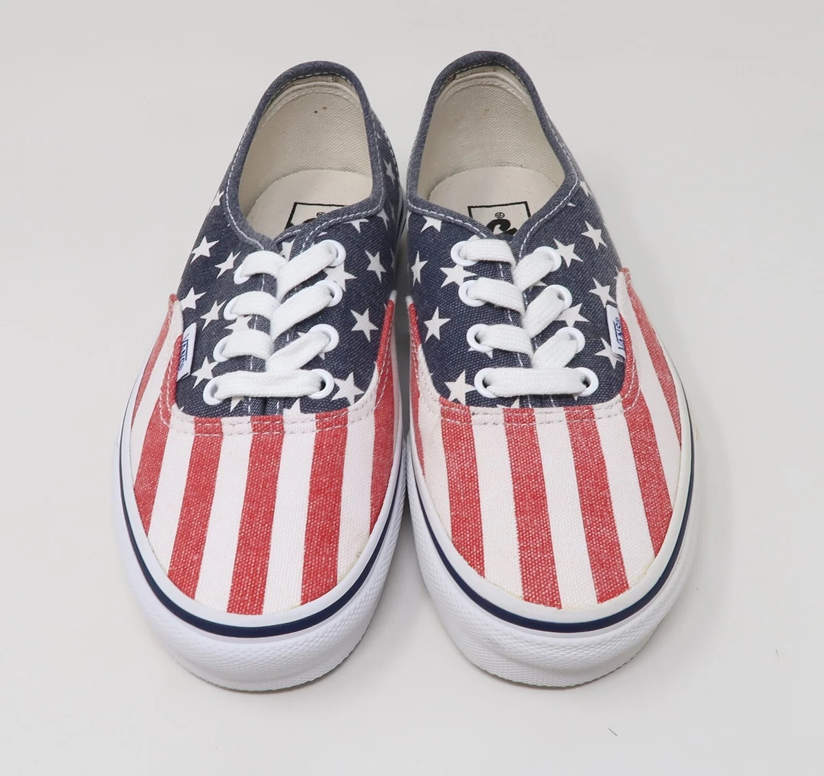 Vans Authentic Van Doren Stars Stripes Women Size 6 Sneakers