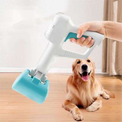 Pet Daily Kit Poop Scooper Portable Poop Scooper Hand-held Size with Bags Holder