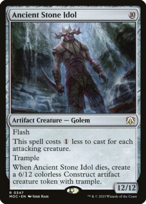 Ancient Stone Idol - MOC - Rare - MTG Magic Pack fresh
