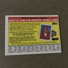 1988 Topps Insert - Spring Fever Baseball - Sweepstakes Spring Training L498*