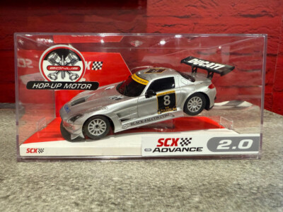 SCX 1/32 Scale Advance 2.0 Mercedes SLS - #8 - With Lights - New