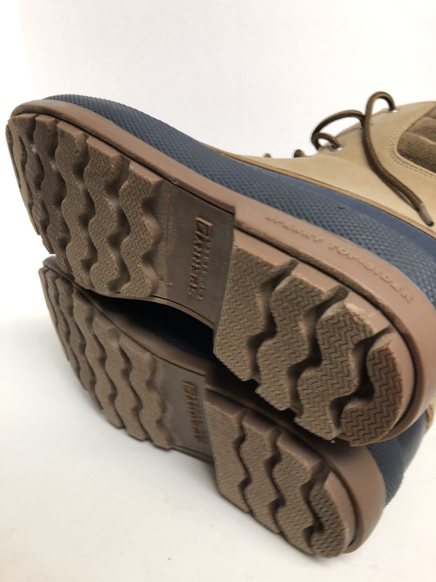 Sperry Mens Cold Bay Waterproof Boot Taupe Size 9.5 M Sperry Cold Bay Boots Taupe/Navy Men main image 2