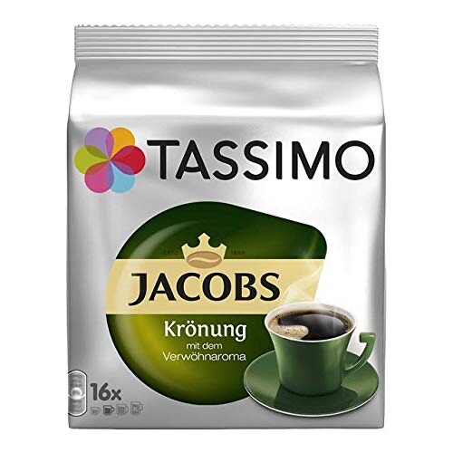 TASSIMO Кофейные стручки Jacobs KRONUNG - 16 стручков-БЕСПЛАТНАЯ ДОСТАВКА 3490₽
