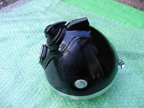 6 1/2" complete HEADLIGHT assembly beam unit MU42 + switch + ammeter Lucas50128F - Picture 3 of 7