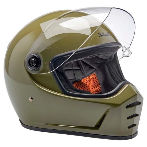 Lane Splitter ECE R22.06 Helmet - Gloss Olive Green - Foto 6 di 27