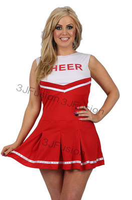 Damen-Cheerleader-Kostüm Mit Bommel – Komplettes Outfit In Blau, Ideal Für Partys & Mottos