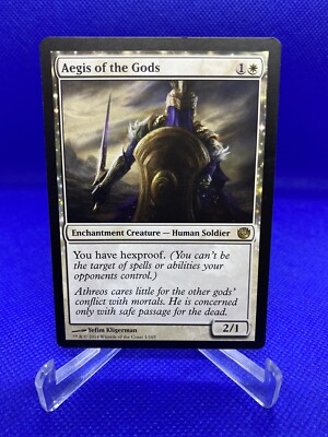 MTG Aegis of the Gods Journey into Nyx 1/165 Regular Rare. 1x NM
