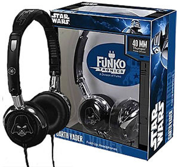 NEW Star Wars Darth Vader Fold Up Headphones - IPod DS | eBay