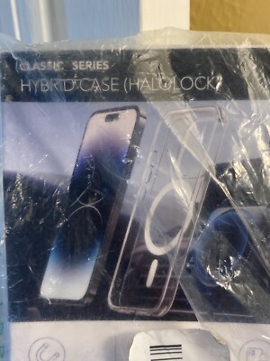 IPHONE 15 Pro Clear ESR Hybrid Halolock Phone Case US Seller 