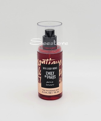 Bath & Body Works Emily In Paris Paris Amour Body Mist Travel Size 2.5 oz New