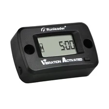 Digital Wireless Vibration Hour Meter JOB Timer Maintenance Reminder DataStorage