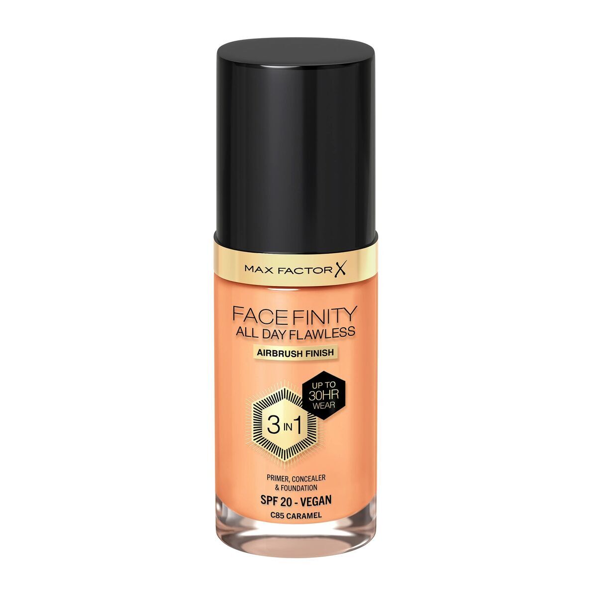 Base Cremosa per il Trucco Max Factor Facefinity 3 in 1 Spf 20 Nº 85-caramel