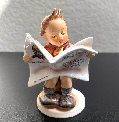 Hummel  ''Latest News''  # 1230 Hum 184 Warner Bros.  Looney Tunes 1997 TMK 7 NEW!