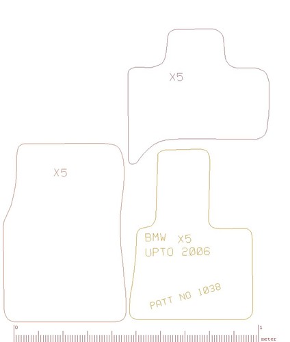 BMW X5 E53 Spiegelkappen - Außenspiegel Abdeckung 1999-2006 ABS